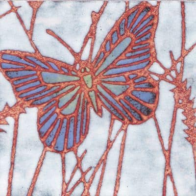 Blue Butterfly (B35)