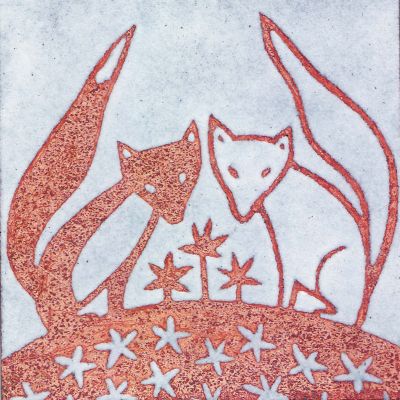 Two Foxes (C226)