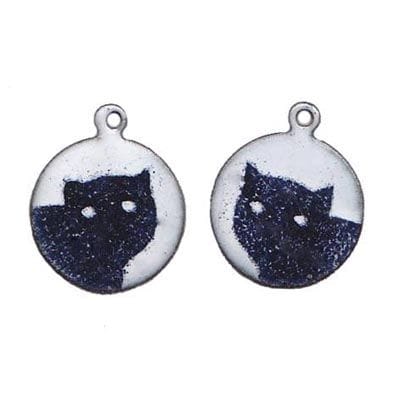 Enamel Earrings (J180)