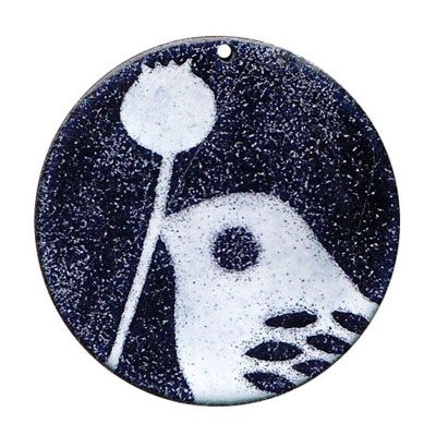 Enamel Pendant (J184)