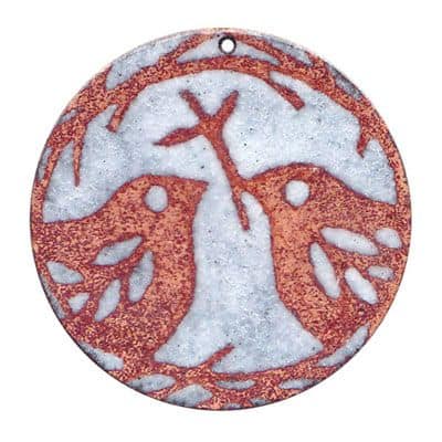 Enamel Pendant (J185)