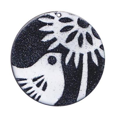 Enamel Pendant (J207)