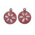 Enamel Earrings (J73)